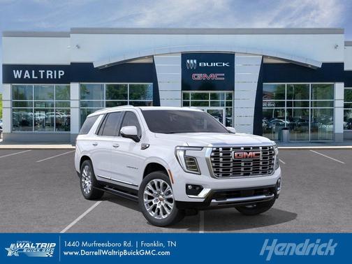 Glacier White Tricoat 2026 GMC Yukon Denali