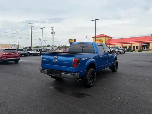 Blue 2013 Ford F-150 XLT