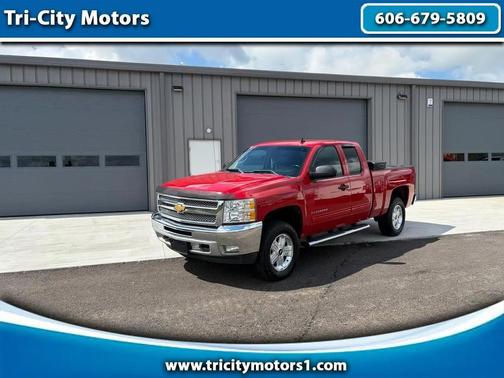 Red 2012 Chevrolet Silverado 1500 LT