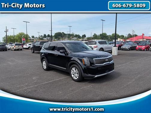 Black 2021 Kia Telluride LX FWD