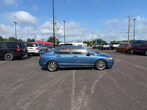 Blue 2009 Honda Civic EX