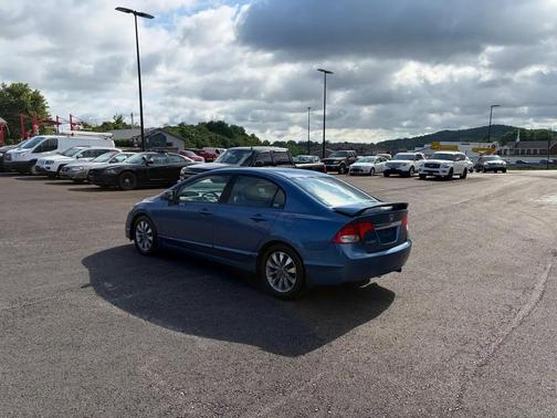Blue 2009 Honda Civic EX