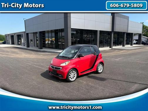 Red 2015 smart ForTwo 2dr Cpe Passion