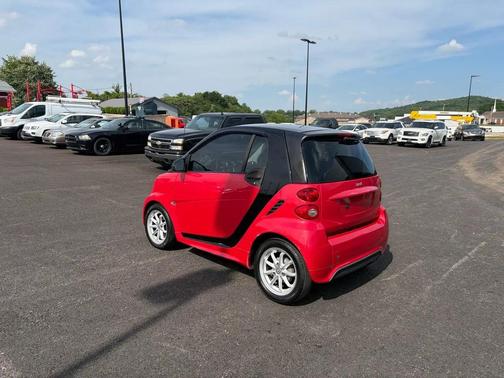 Red 2015 smart ForTwo 2dr Cpe Passion