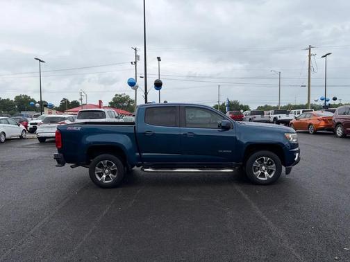 Blue 2019 Chevrolet Colorado Z71