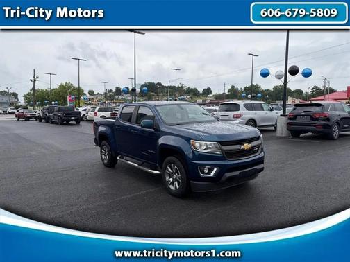Blue 2019 Chevrolet Colorado Z71