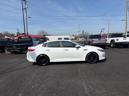 White 2016 Kia Optima LX Turbo