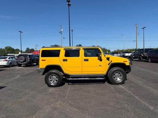 Yellow 2005 Hummer H2 Base