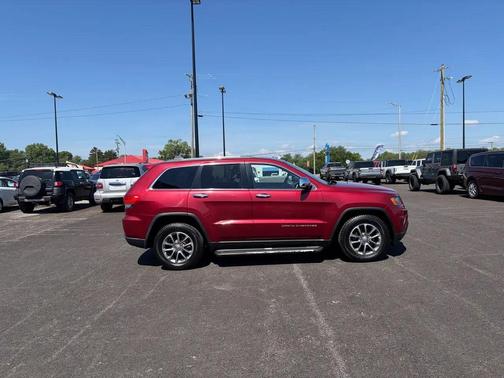 Burgundy 2014 Jeep Grand Cherokee Limited