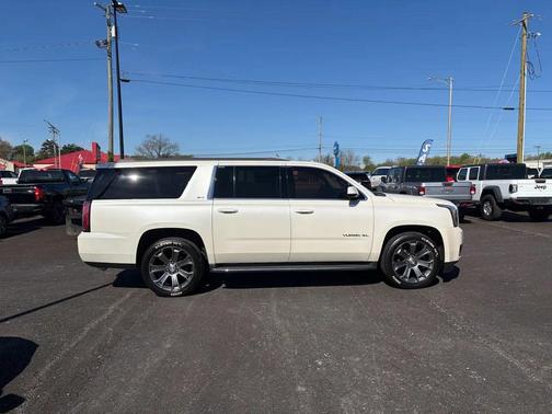 Pearl White 2015 GMC Yukon SLT