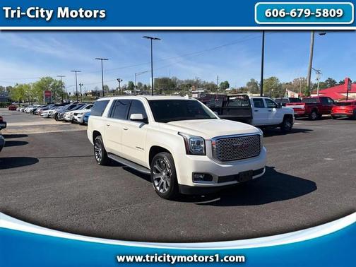 Pearl White 2015 GMC Yukon SLT