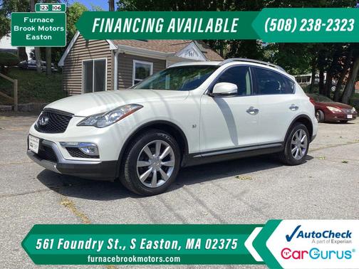 Majestic White 2017 INFINITI QX50 Base