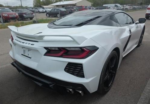 Arctic White 2021 Chevrolet Corvette Stingray w/1LT