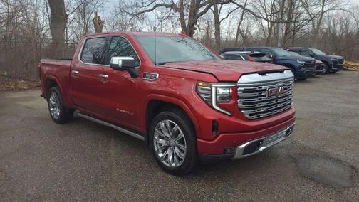 Volcanic Red 2024 GMC Sierra 1500 Denali