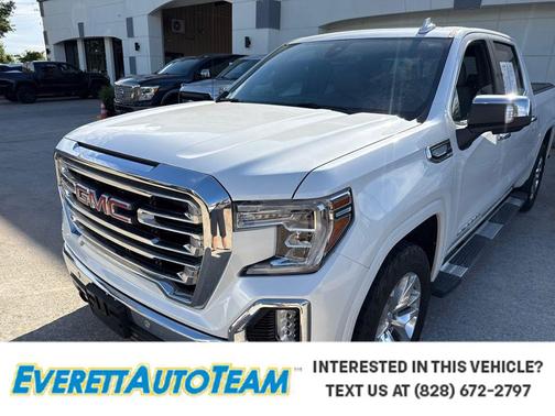 White Frost Tri-Coat 2020 GMC Sierra 1500 SLT