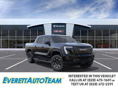 Onyx Black 2026 GMC Sierra EV Extended Range Elevation