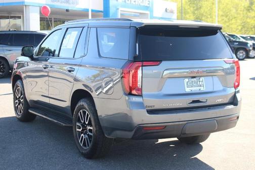 Satin Steel Metallic 2021 GMC Yukon AT4