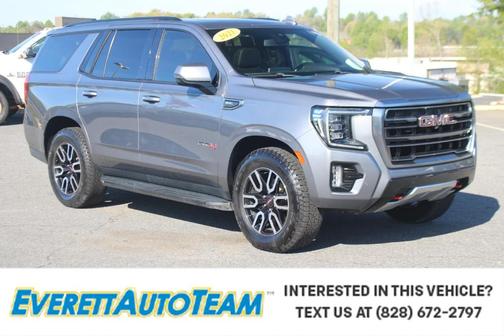 Satin Steel Metallic 2021 GMC Yukon AT4