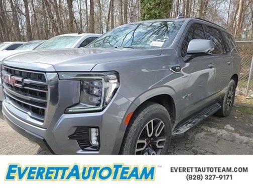Satin Steel Metallic 2021 GMC Yukon AT4