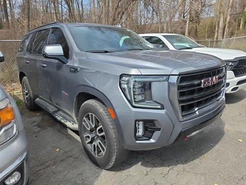 Satin Steel Metallic 2021 GMC Yukon AT4
