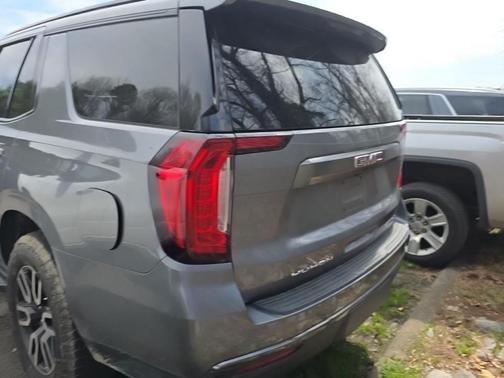 Satin Steel Metallic 2021 GMC Yukon AT4