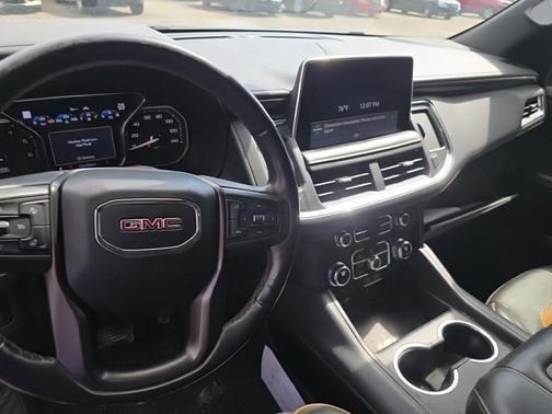 Satin Steel Metallic 2021 GMC Yukon AT4