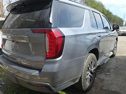 Satin Steel Metallic 2021 GMC Yukon AT4