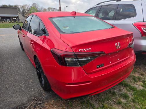 Rallye Red 2025 Honda Civic Sport