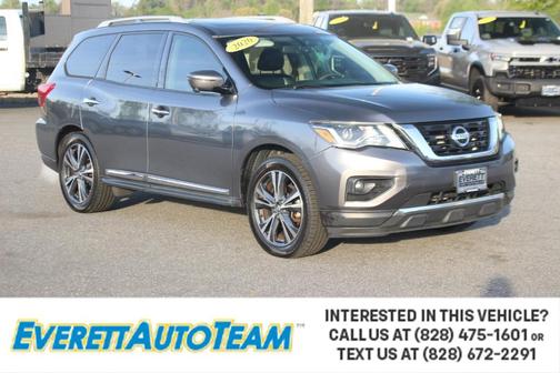 Gun Metallic 2020 Nissan Pathfinder Platinum