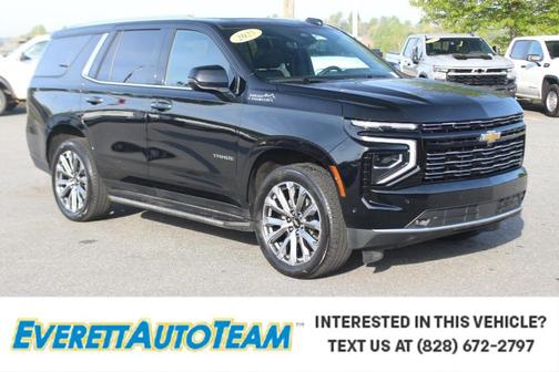 Black 2025 Chevrolet Tahoe High Country