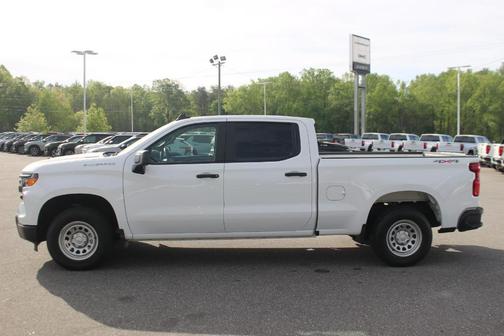 Summit White 2025 Chevrolet Silverado 1500 WT