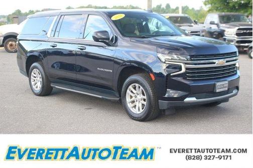 Midnight Blue Metallic 2021 Chevrolet Suburban LT