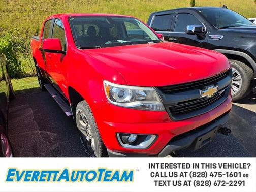 Red 2016 Chevrolet Colorado Z71