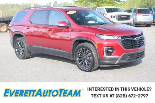 Radiant Red 2024 Chevrolet Traverse Limited RS