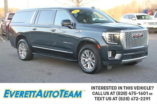 Hunter Metallic 2021 GMC Yukon XL Denali