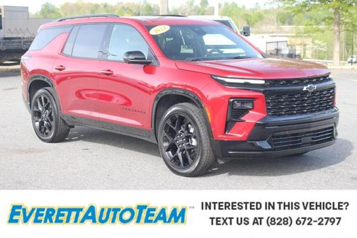 Radiant Red 2024 Chevrolet Traverse RS