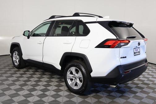 Super White 2021 Toyota RAV4 XLE