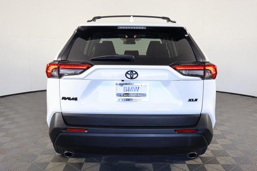 Super White 2021 Toyota RAV4 XLE
