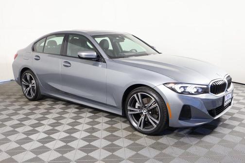 Gray Metallic 2023 BMW 330 i