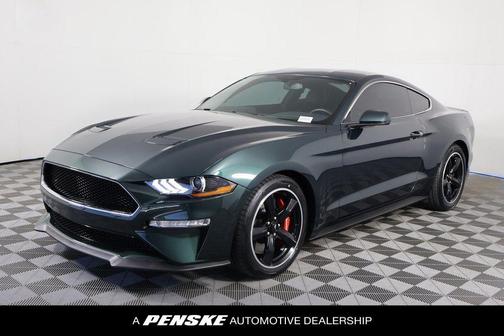 Dark Highland Green Metallic 2019 Ford Mustang Bullitt