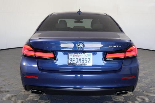 Blue Metallic 2023 BMW 530e 530e