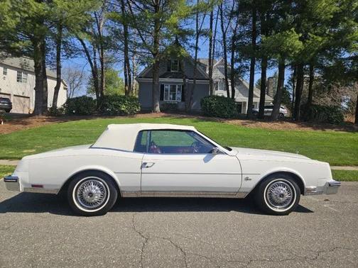 White 1982 Buick Riviera Convertible