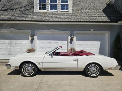 White 1982 Buick Riviera Convertible
