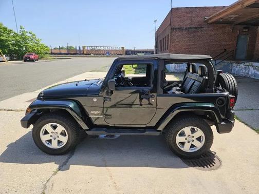 Green 2012 Jeep Wrangler Sahara