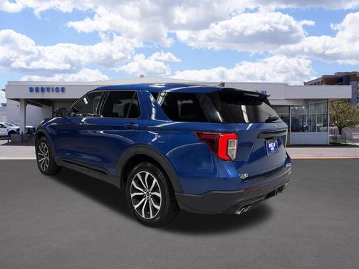 ATLAS BLUE METALLIC 2021 Ford Explorer ST
