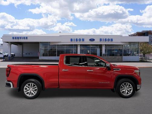 Red 2019 GMC Sierra 1500 SLT