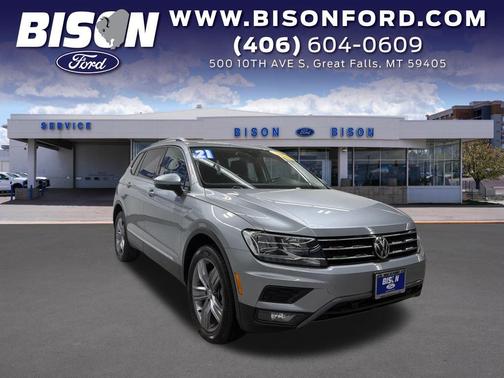 Pyrite Silver Metallic 2021 Volkswagen Tiguan 2.0T SEL