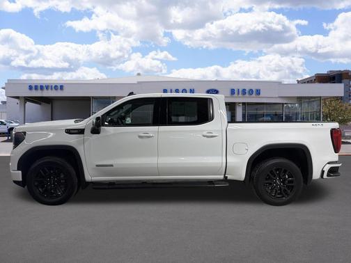 Summit White 2024 GMC Sierra 1500 Elevation