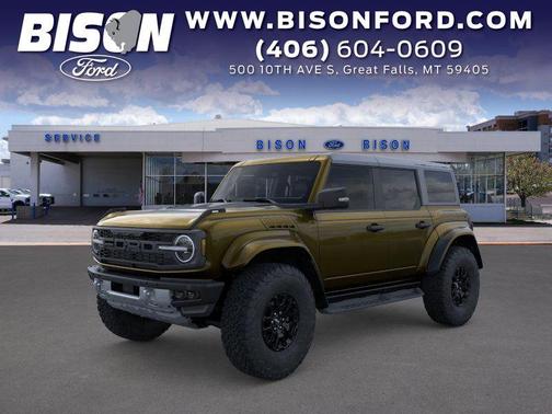 SHELTER GREEN 2025 Ford Bronco Raptor SUV