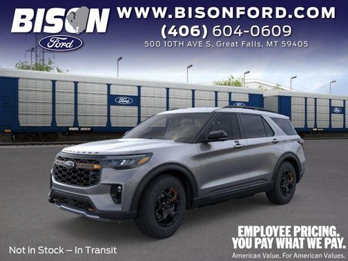 CARBONIZED GRAY METALLIC 2026 Ford Explorer Tremor